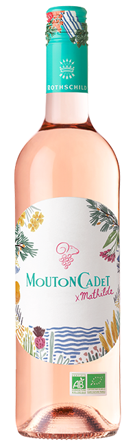 Mouton cadet Rosé x Mathilde