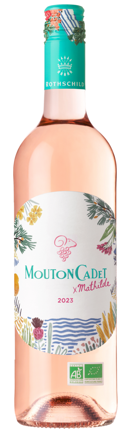 Mouton Cadet Rosé x Mathilde